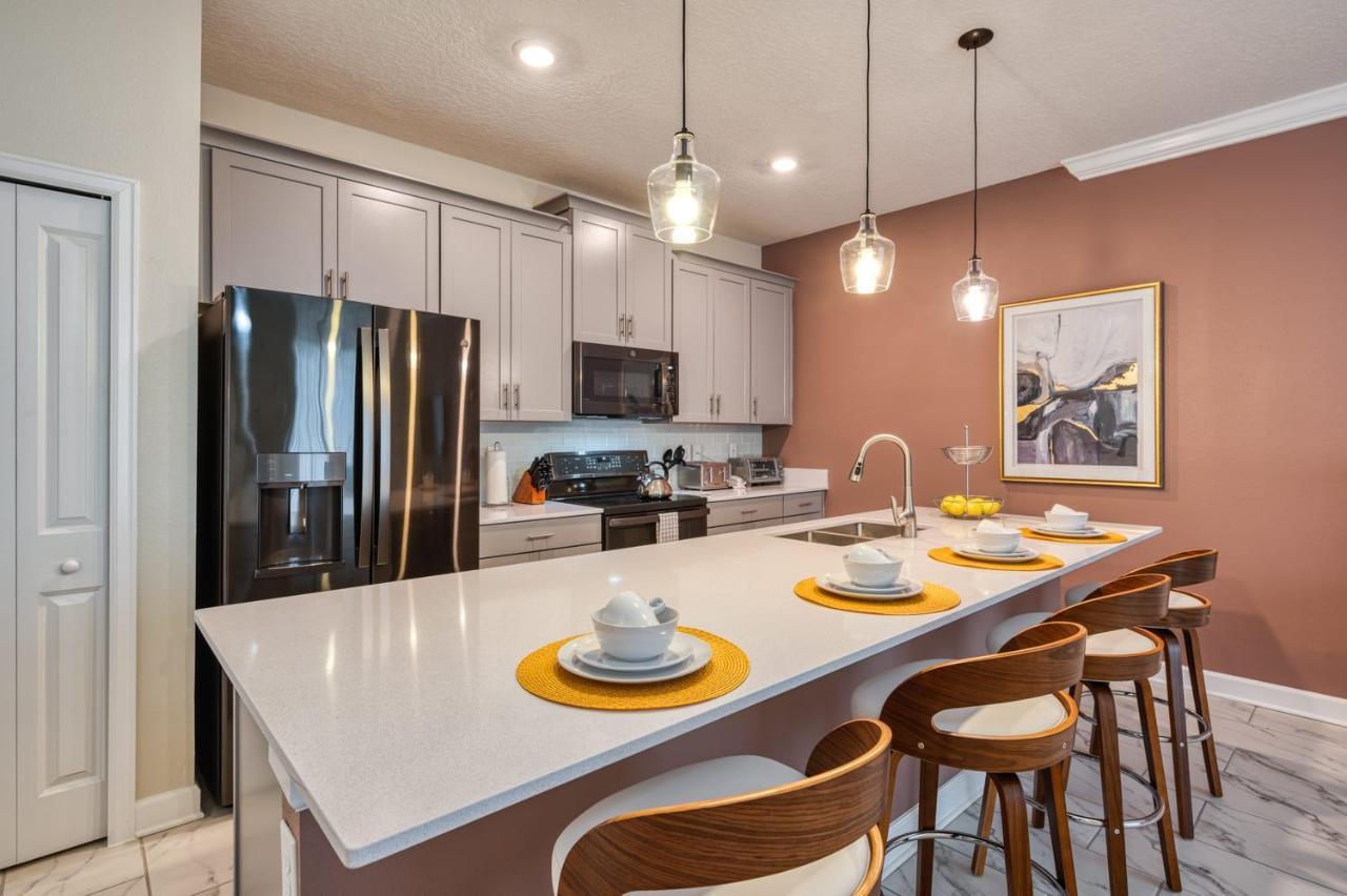 Awesome Home With Private Pool Near Disney 키시미 외부 사진