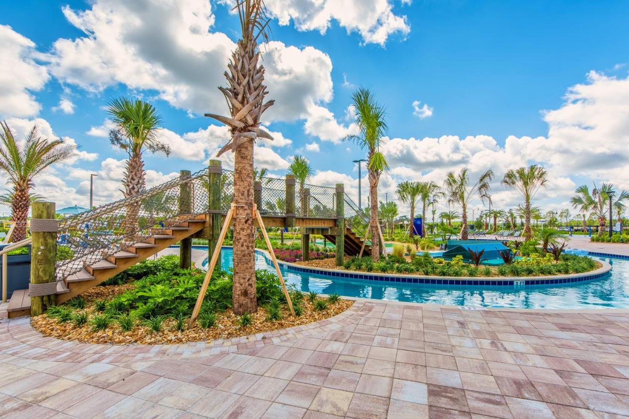 Awesome Home With Private Pool Near Disney 키시미 외부 사진